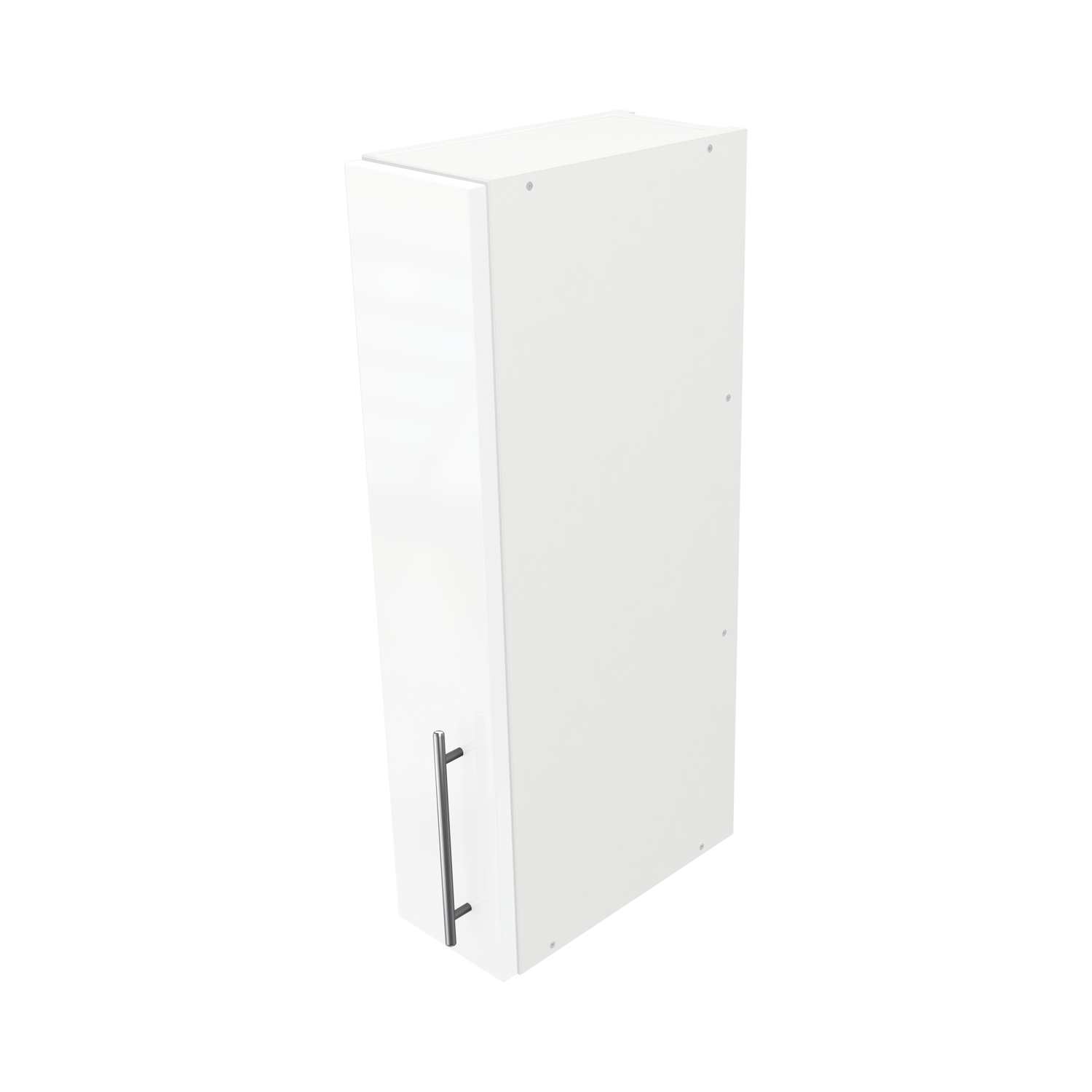  Pre Assembled Modern 150mm fitted kitchen wall unit White Gloss 