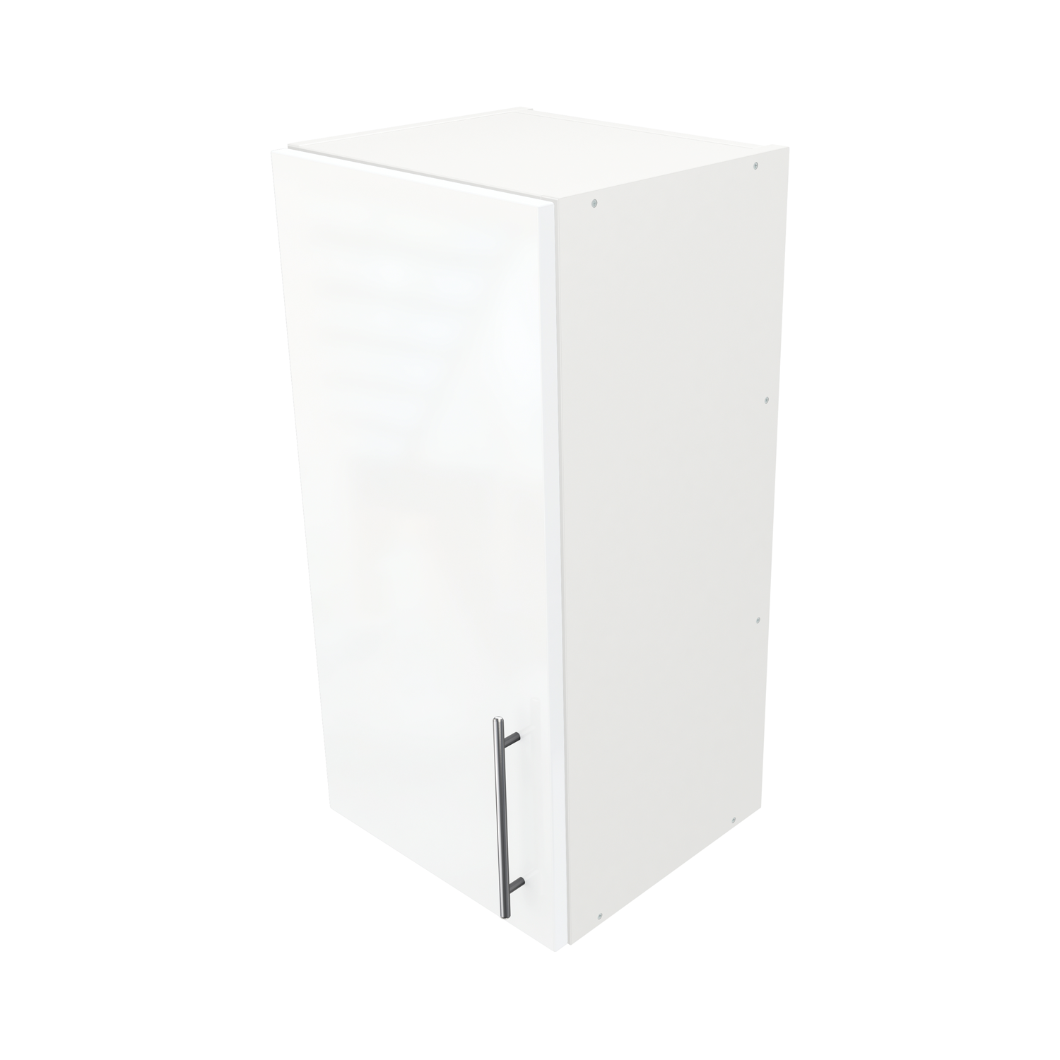  Pre Assembled Modern 350mm fitted kitchen wall unit White Gloss 