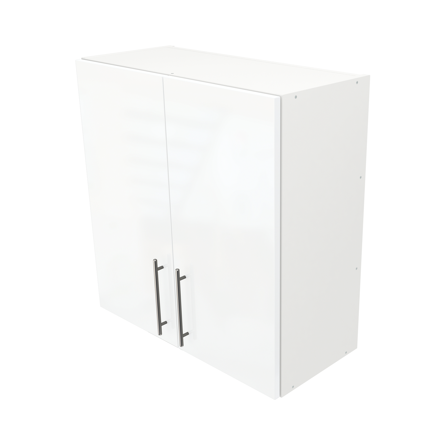  Pre Assembled Modern 700mm fitted kitchen wall unit White Gloss 