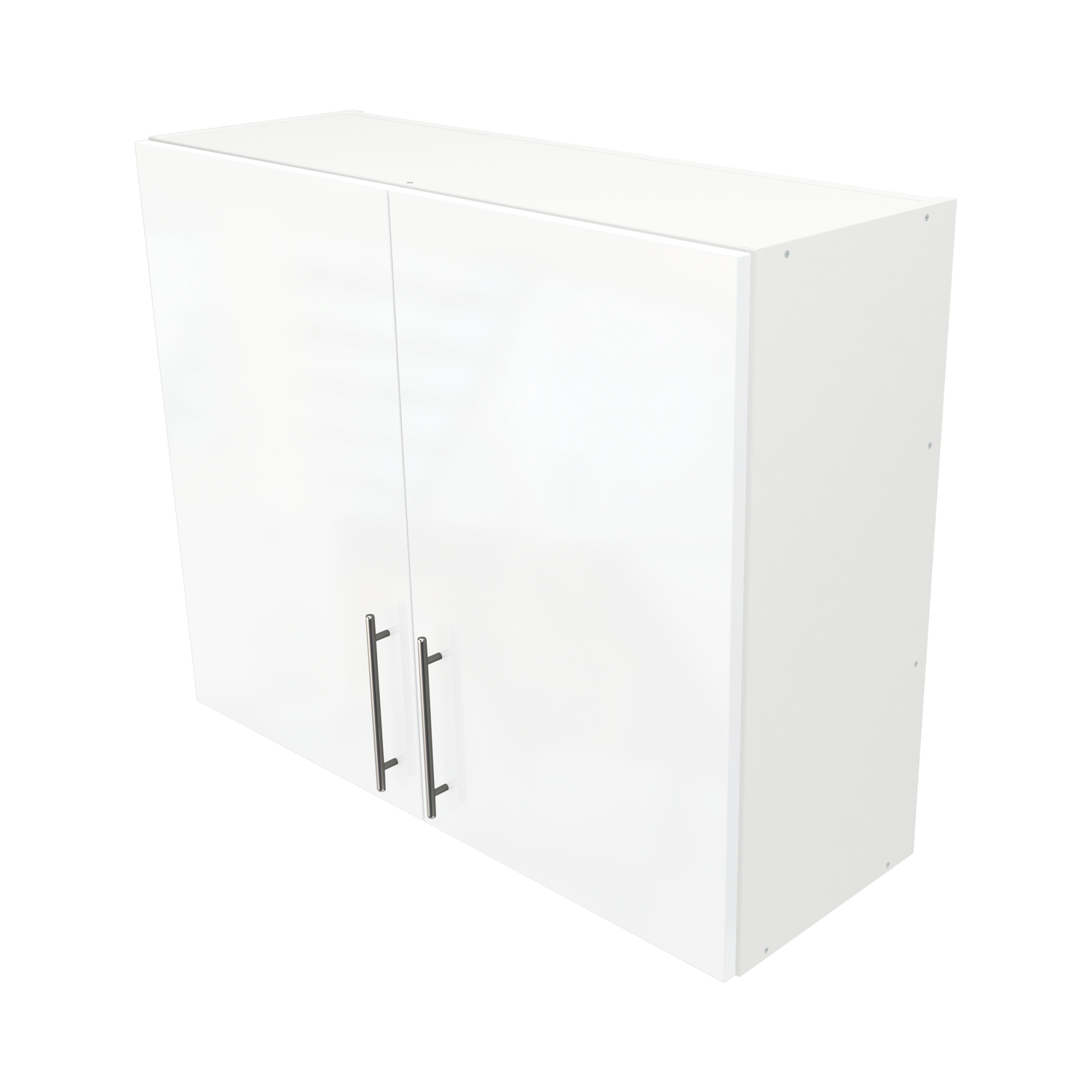  Pre Assembled Modern 900mm fitted kitchen wall unit White Gloss 