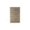 Classic 3 Drawer Bedside Oak