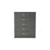 Classic 5 Drawer Chest Grey