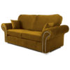 Oakland 3 Seater Sofa Plush Velvet Gold