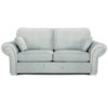 Oakland 3 Seater Sofa Plush Velvet Silver