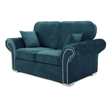 Oakland 2 Seater Sofa Plush Velvet Teal