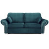 Oakland 3 Seater Sofa Plush Velvet Teal