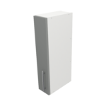 Pre Assembled Modern 150mm fitted kitchen wall unit matt dust grey