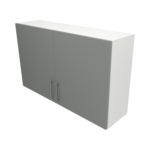 Pre Assembled Modern 1200mm fitted kitchen wall unit matt dust grey