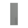 Pre Assembled Modern 250mm fitted kitchen wall unit matt dust grey