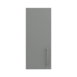 Pre Assembled Modern 300mm fitted kitchen wall unit matt dust grey