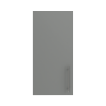 Pre Assembled Modern 350mm fitted kitchen wall unit matt dust grey