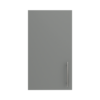 Pre Assembled Modern 400mm fitted kitchen wall unit matt dust grey