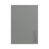 Pre Assembled Modern 500mm fitted kitchen wall unit matt dust grey