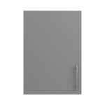 Pre Assembled Modern 500mm fitted kitchen wall unit matt dust grey