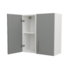 Pre Assembled Modern 700mm fitted kitchen wall unit matt dust grey