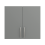 Pre Assembled Modern 800mm fitted kitchen wall unit matt dust grey
