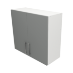 Pre Assembled Modern 800mm fitted kitchen wall unit matt dust grey