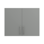 Pre Assembled Modern 900mm fitted kitchen wall unit matt dust grey