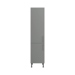 Pre Assembled Modern 500mm Tall Kitchen Larder fitted unit matt dust grey