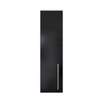 Pre Assembled Modern 200mm fitted kitchen wall unit black gloss