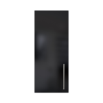Pre Assembled Modern 300mm fitted kitchen wall unit black gloss