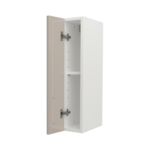 Pre Assembled Modern 150mm fitted kitchen wall unit cashmere gloss