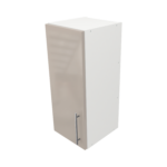 Pre Assembled Modern 300mm fitted kitchen wall unit cashmere gloss