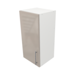 Pre Assembled Modern 350mm fitted kitchen wall unit cashmere gloss