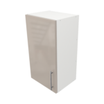 Pre Assembled Modern 400mm fitted kitchen wall unit cashmere gloss