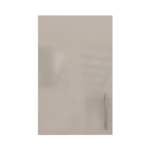 Pre Assembled Modern 450mm fitted kitchen wall unit cashmere gloss