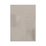 Pre Assembled Modern 500mm fitted kitchen wall unit cashmere gloss