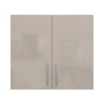 Pre Assembled Modern 800mm fitted kitchen wall unit cashmere gloss