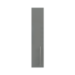 Pre Assembled Modern 150mm fitted kitchen wall unit dust grey gloss