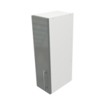Pre Assembled Modern 200mm fitted kitchen wall unit dust grey gloss