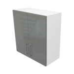 Pre Assembled Modern 700mm fitted kitchen wall unit dust grey gloss
