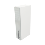 Pre Assembled Modern 150mm fitted kitchen wall unit light grey gloss