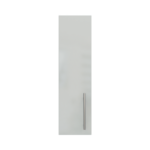 Pre Assembled Modern 200mm fitted kitchen wall unit light grey gloss