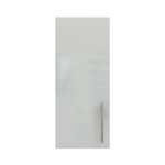 Pre Assembled Modern 300mm fitted kitchen wall unit light grey gloss