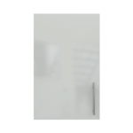 Pre Assembled Modern 450mm fitted kitchen wall unit light grey gloss