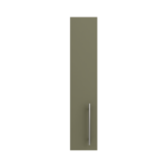 Pre Assembled Modern 150mm fitted kitchen wall unit matt agave green