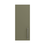 Pre Assembled Modern 300mm fitted kitchen wall unit matt agave green