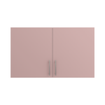 Pre Assembled Modern 1200mm fitted kitchen wall unit pink