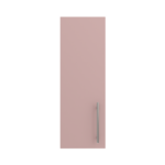 Pre Assembled Modern 250mm fitted kitchen wall unit pink