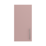 Pre Assembled Modern 350mm fitted kitchen wall unit pink