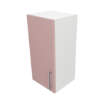 Pre Assembled Modern 350mm fitted kitchen wall unit pink