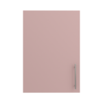 Pre Assembled Modern 500mm fitted kitchen wall unit pink