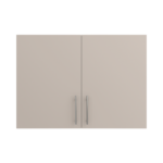 Pre Assembled Modern 1000mm fitted kitchen wall unit matt cashmere