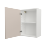 Pre Assembled Modern 500mm fitted kitchen wall unit matt cashmere