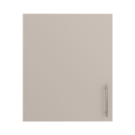 Pre Assembled Modern 600mm fitted kitchen wall unit matt cashmere
