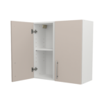 Pre Assembled Modern 700mm fitted kitchen wall unit matt cashmere